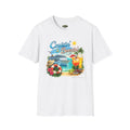 Unisex Cruisin' & Boozin' cruise ship beach cocktails T-Shirt | Tropical vacation tee