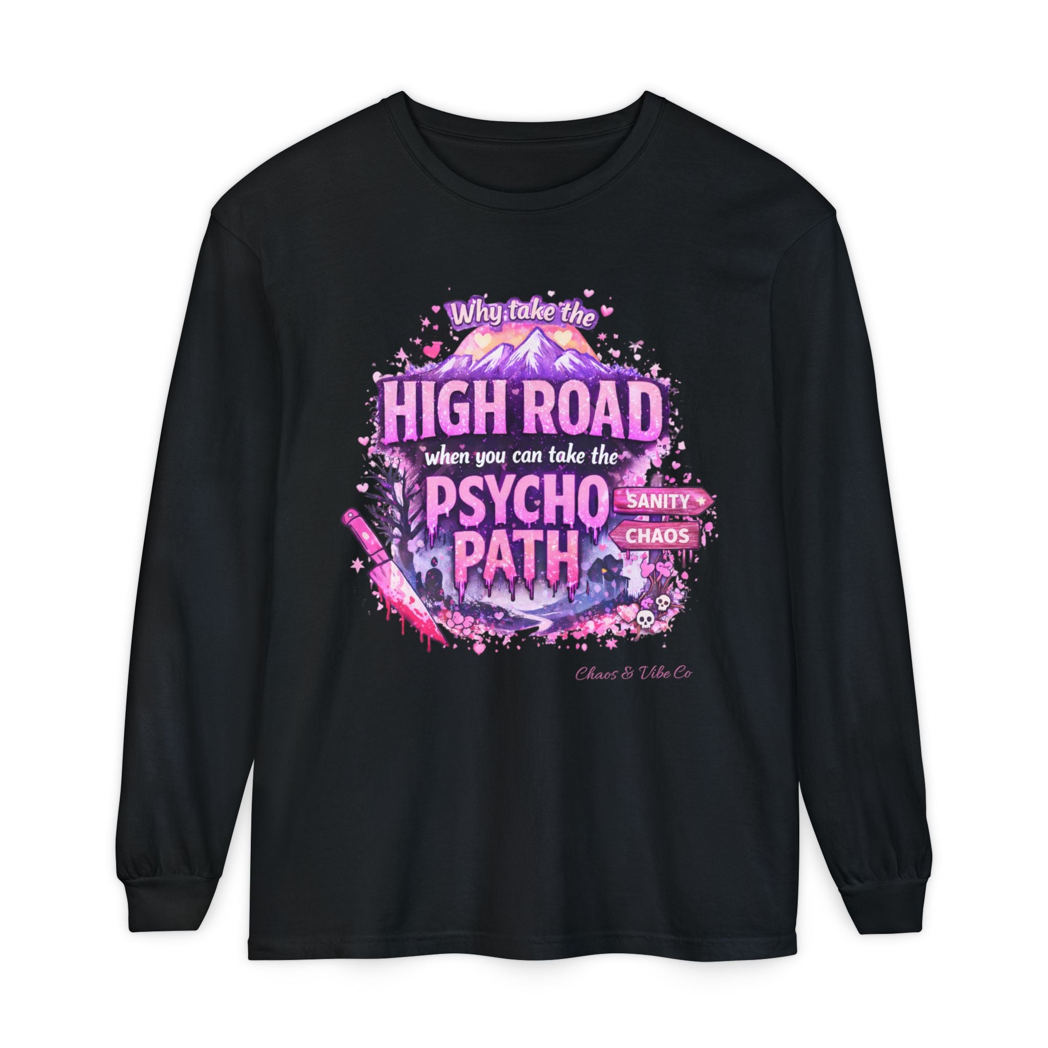 Psycho Path Long Sleeve T-Shirt