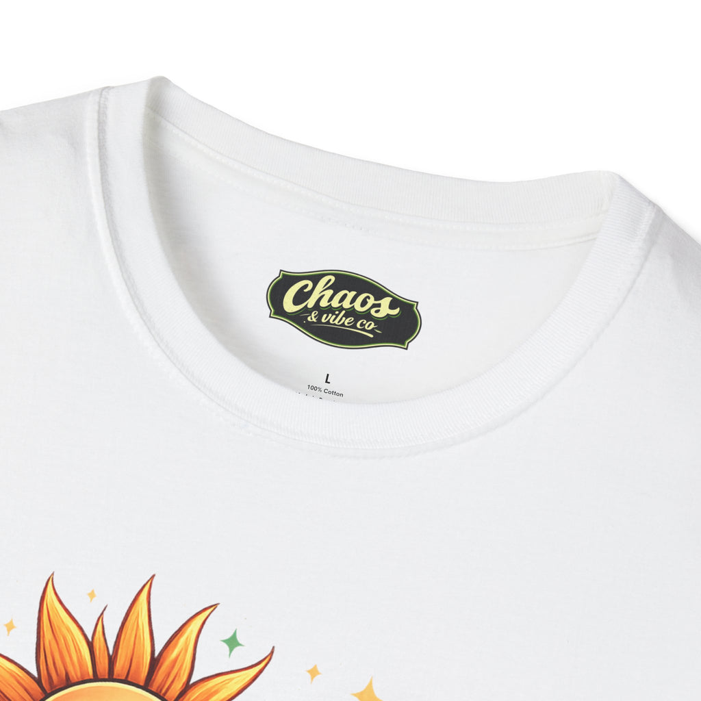 Sun and Moon Chaos & Vibe Co. T-Shirt | Retro Celestial Graphic Tee