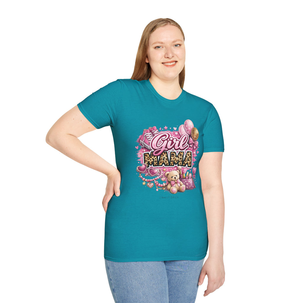 Unisex Girl Mama Softstyle T-Shirt
