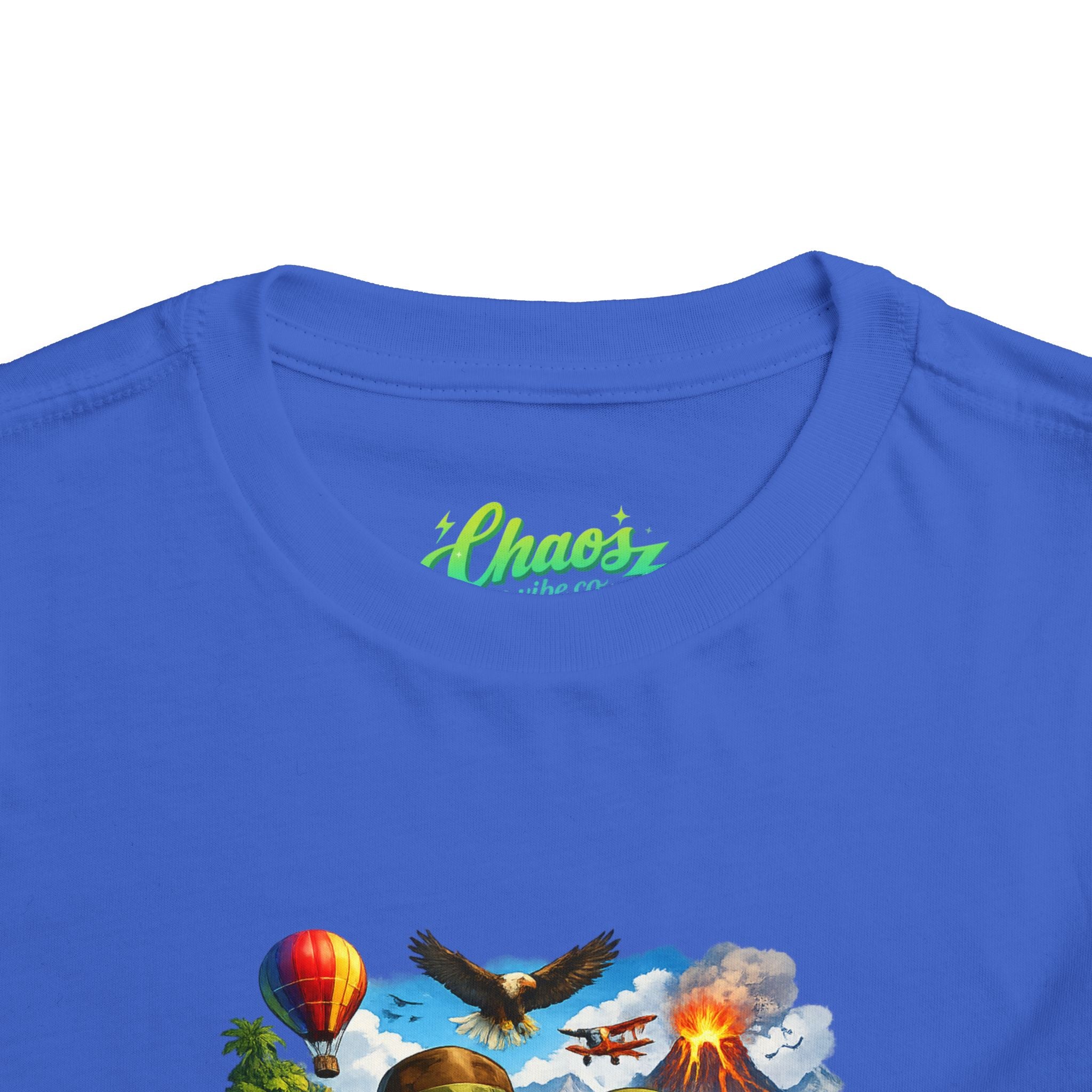 Toddler Adventure Kids Tee – Cute Explorer Cartoon Shirt