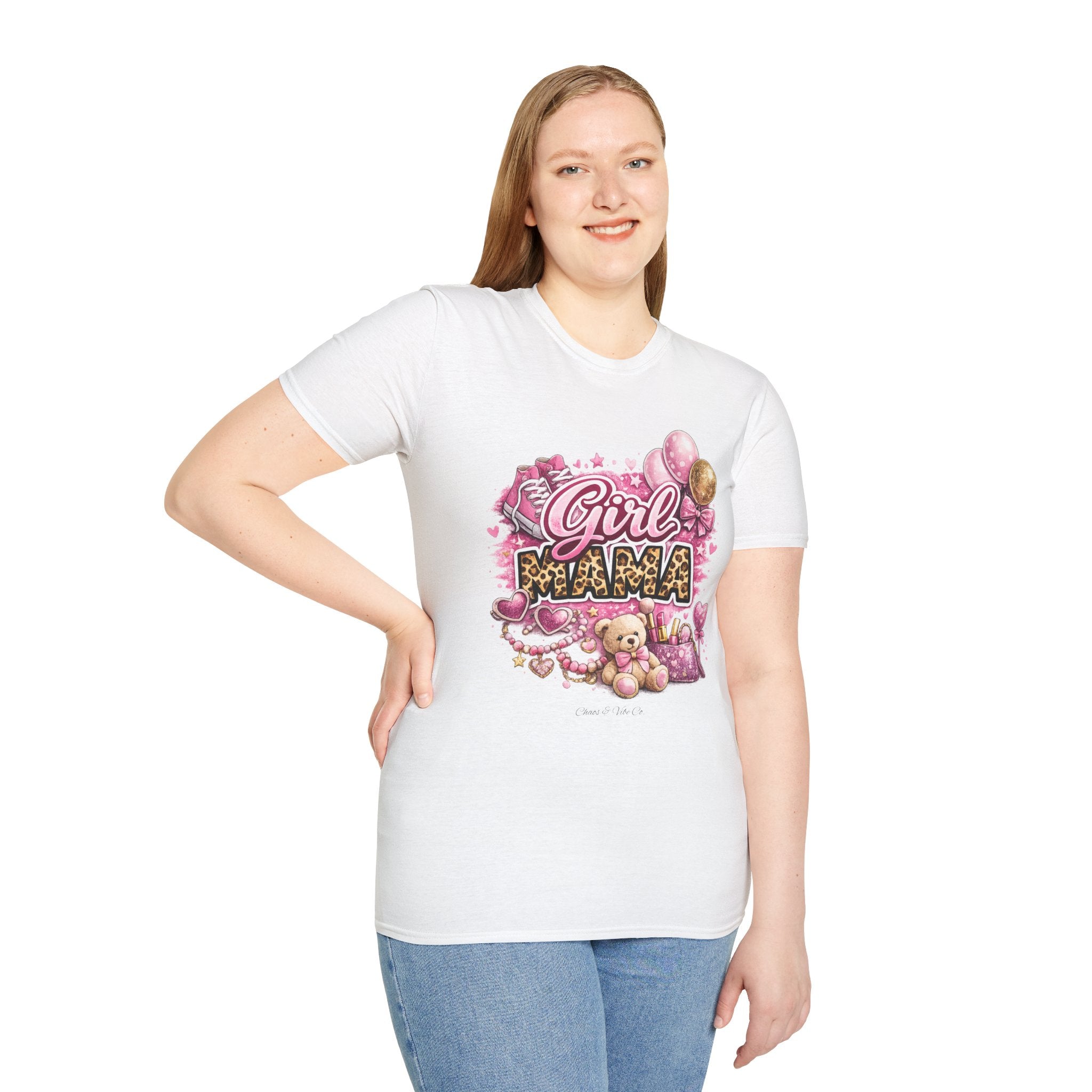 Unisex Girl Mama Softstyle T-Shirt