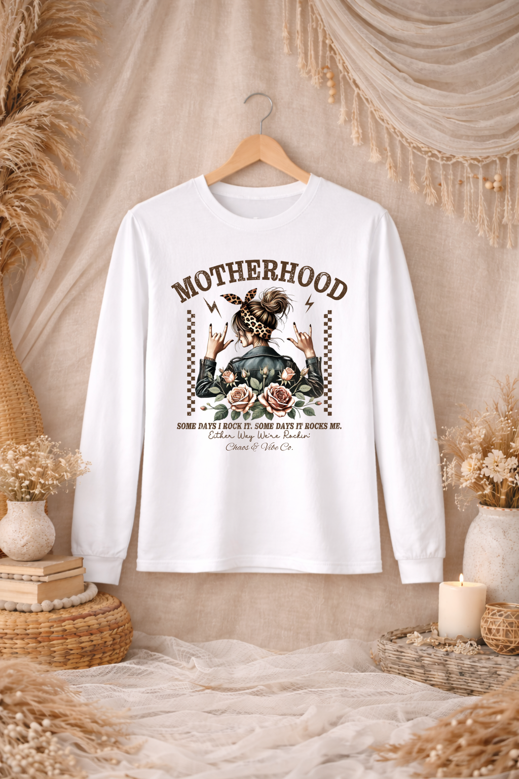 Unisex Motherhood Ultra Cotton Long Sleeve Tee