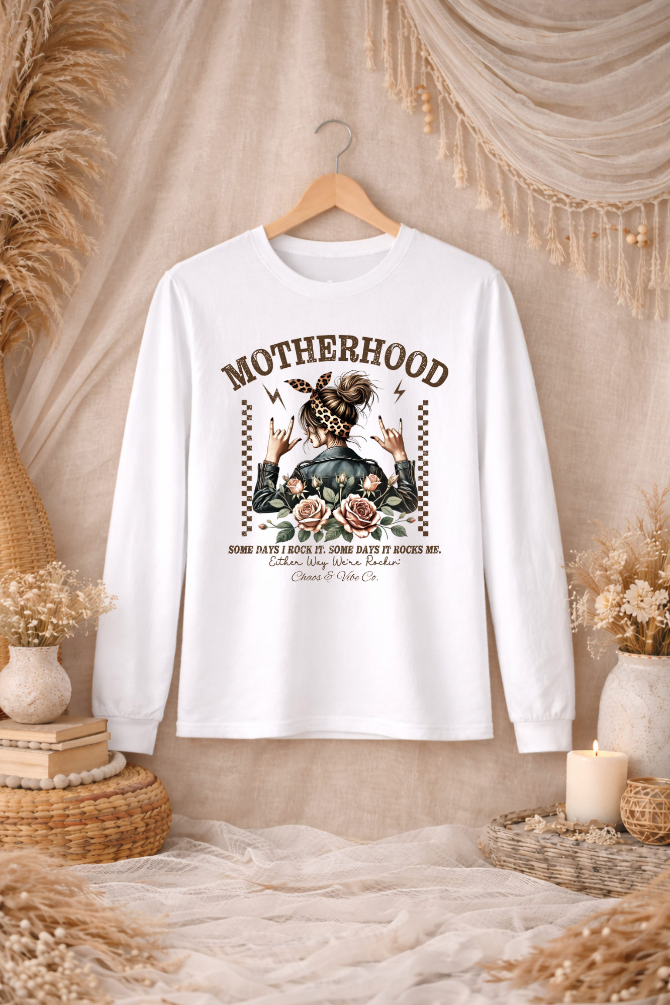 Unisex Motherhood Ultra Cotton Long Sleeve Tee