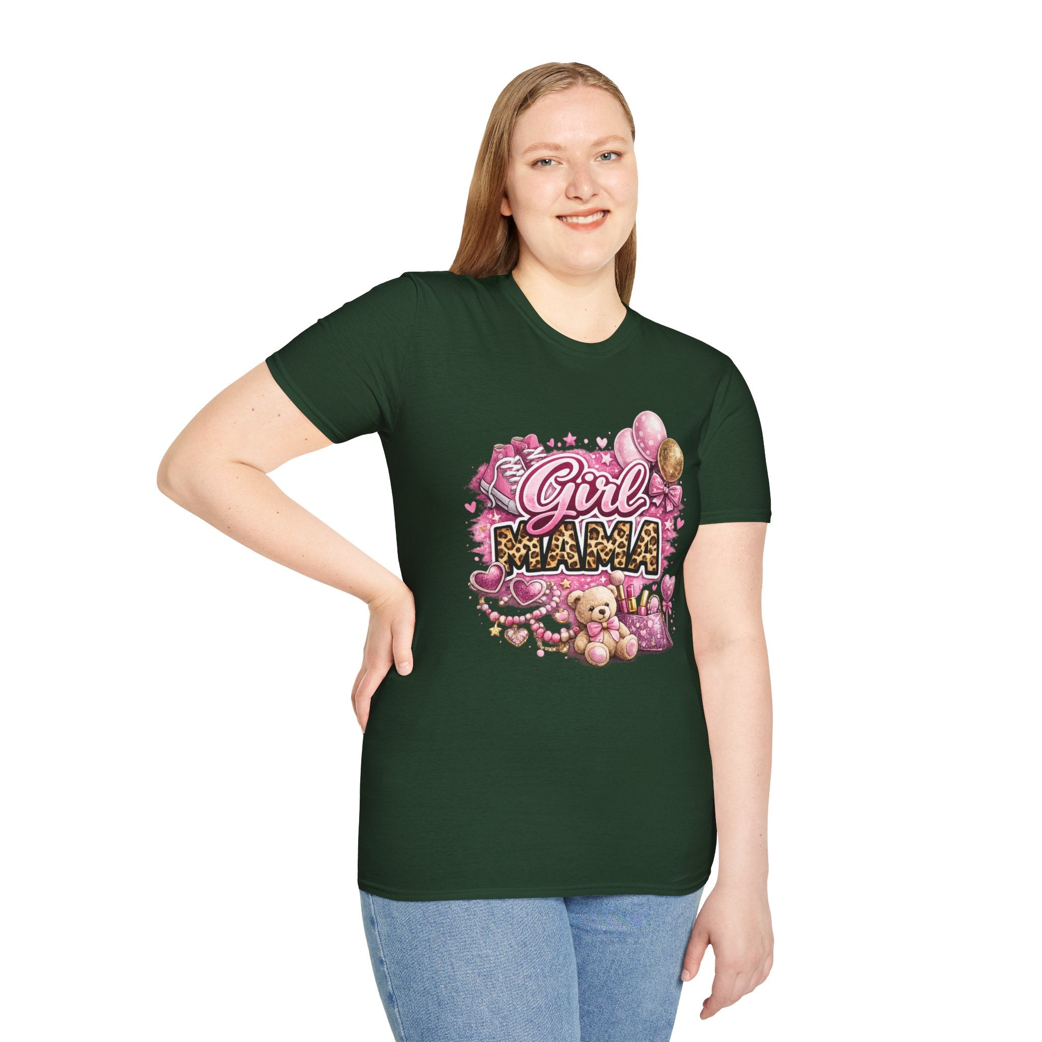 Unisex Girl Mama Softstyle T-Shirt