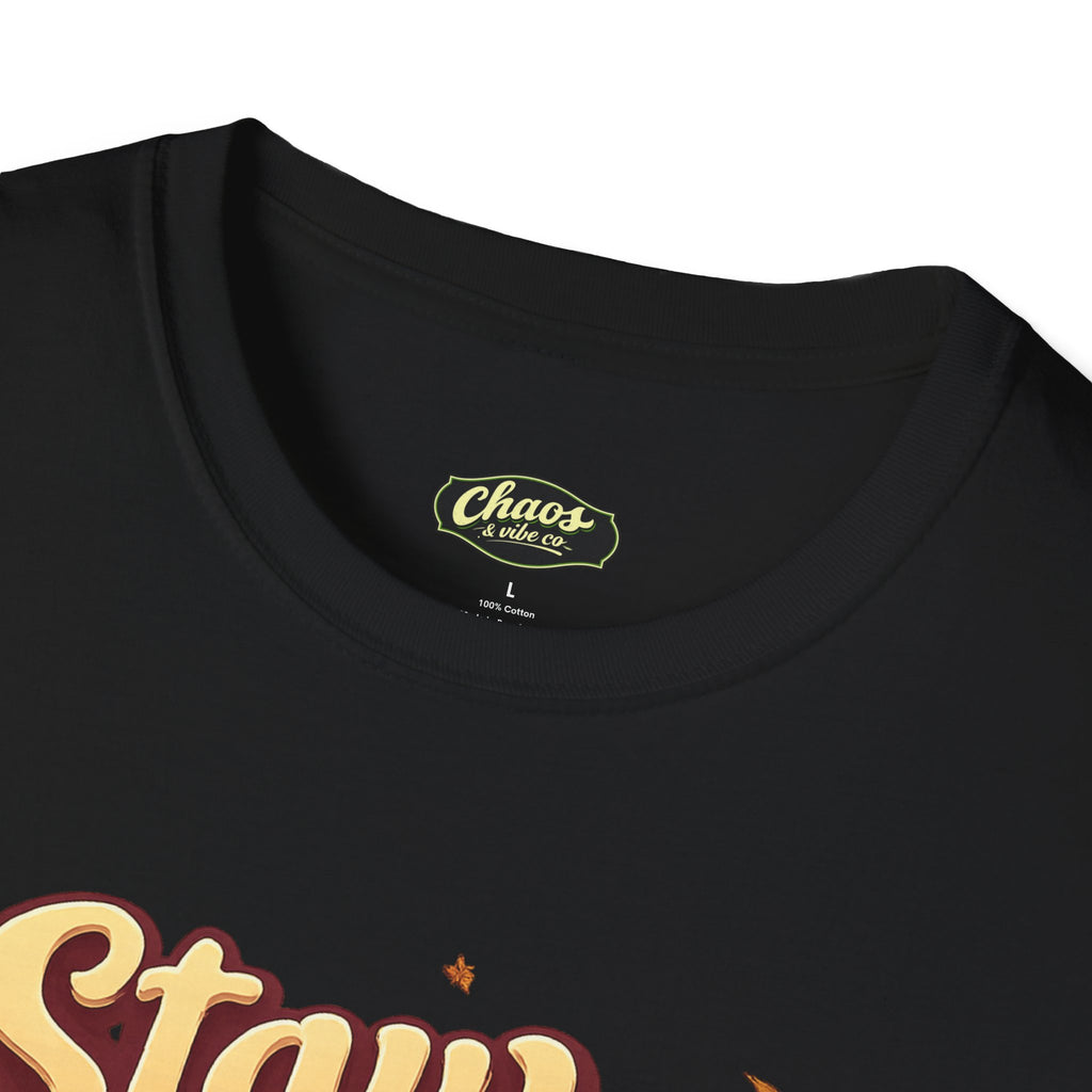 Stay Wild van sunset graphic T-Shirt | vintage camper adventure