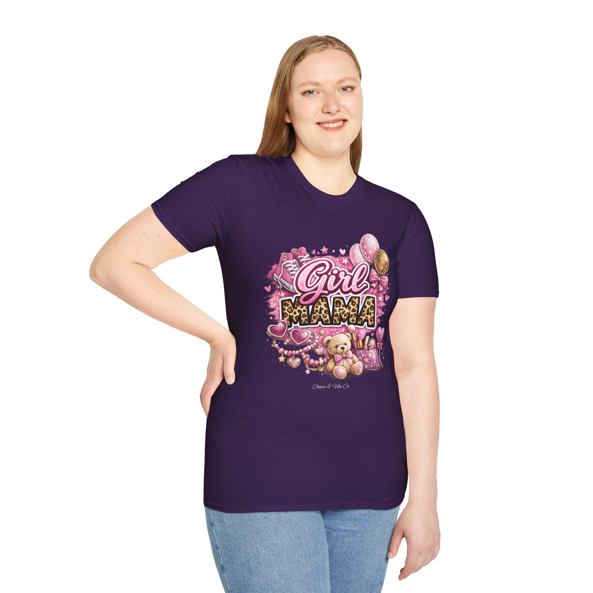 Unisex Girl Mama Softstyle T-Shirt