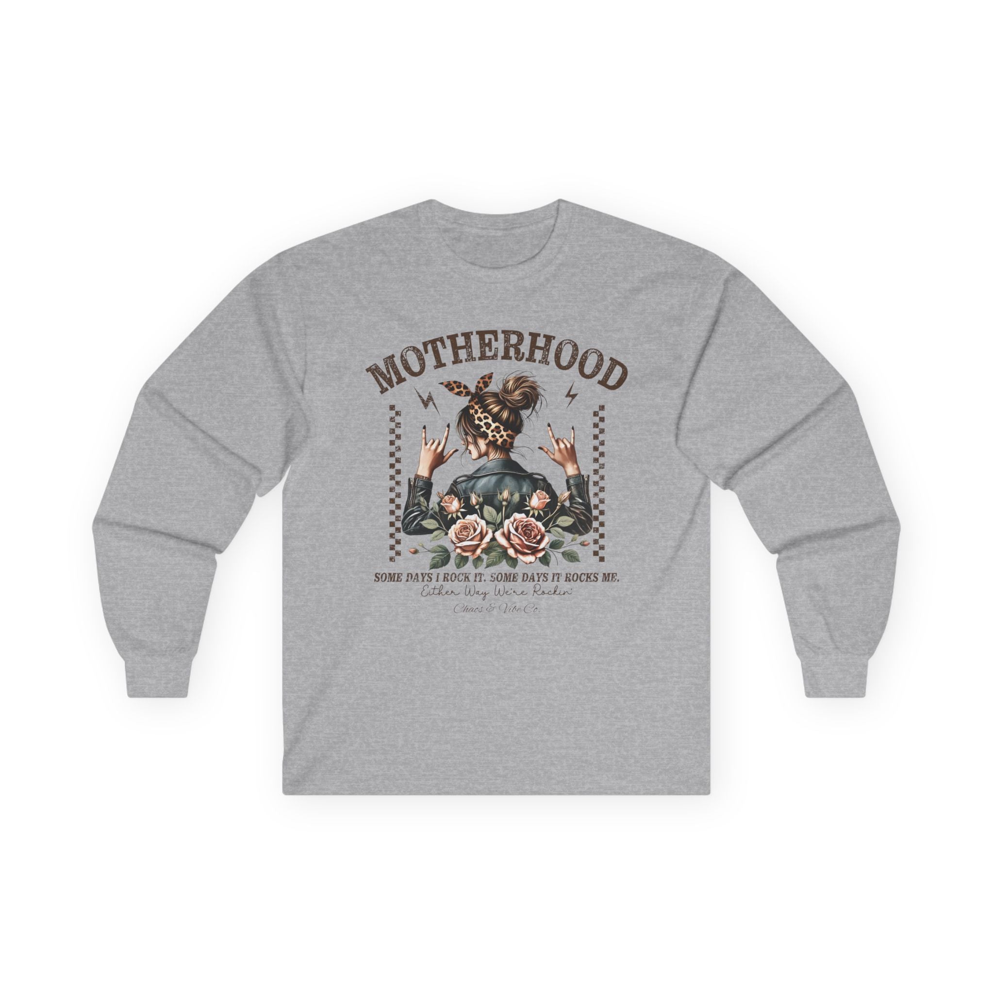 Unisex Motherhood Ultra Cotton Long Sleeve Tee