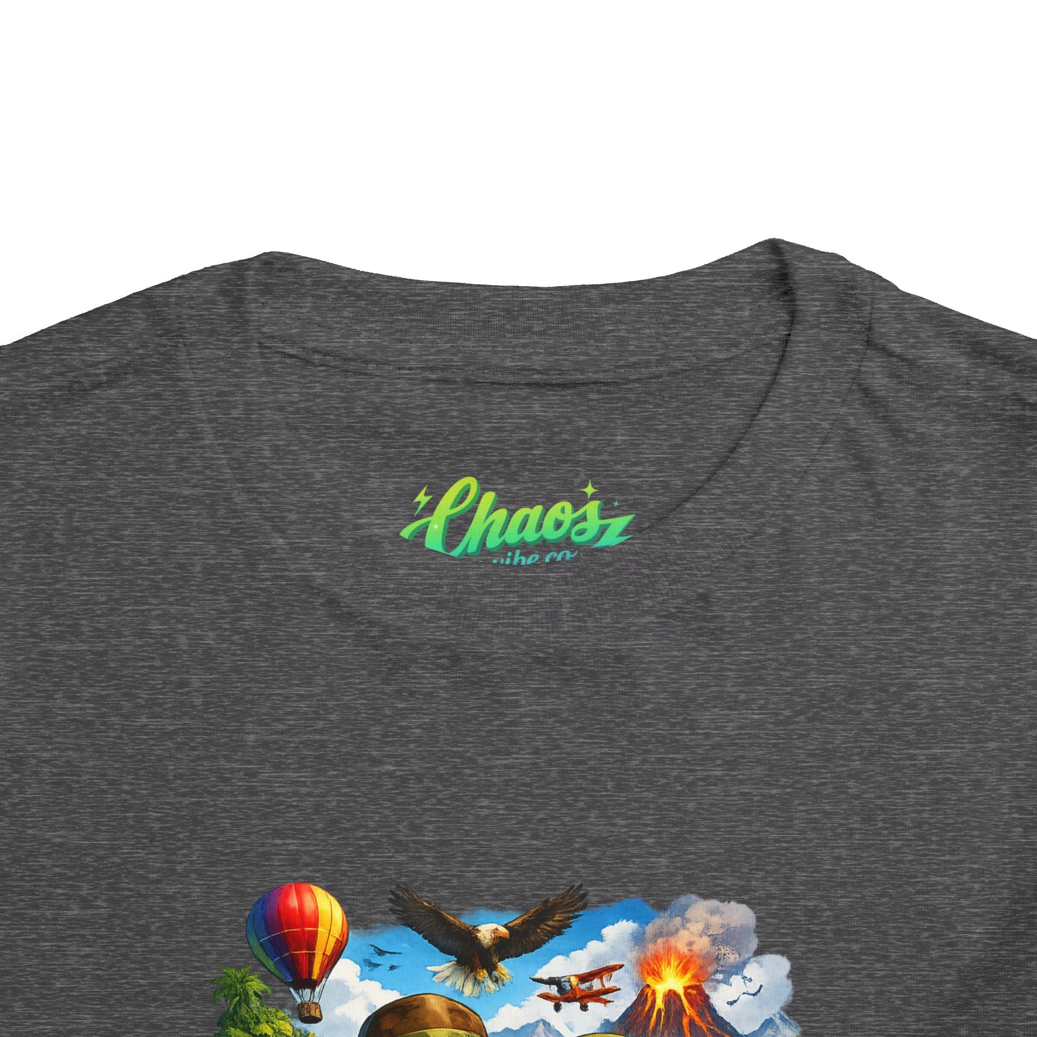 Toddler Adventure Kids Tee – Cute Explorer Cartoon Shirt