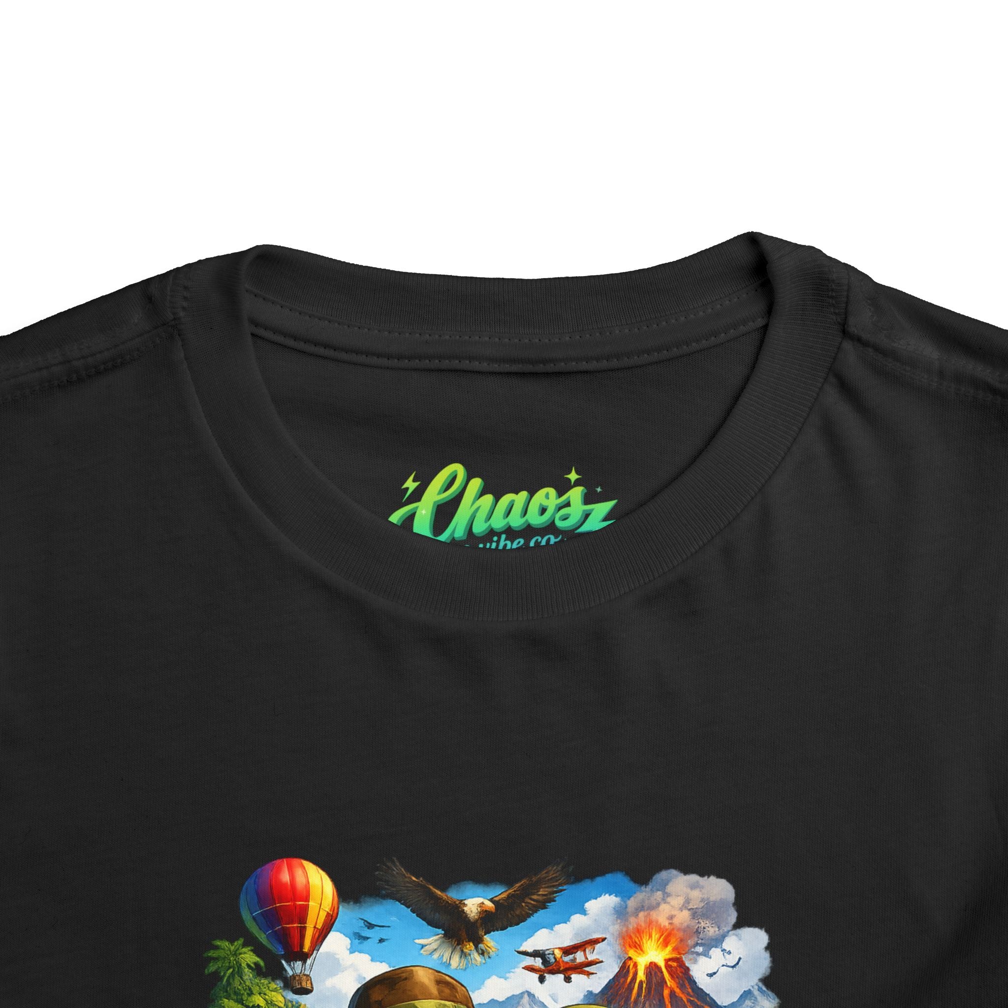 Toddler Adventure Kids Tee – Cute Explorer Cartoon Shirt