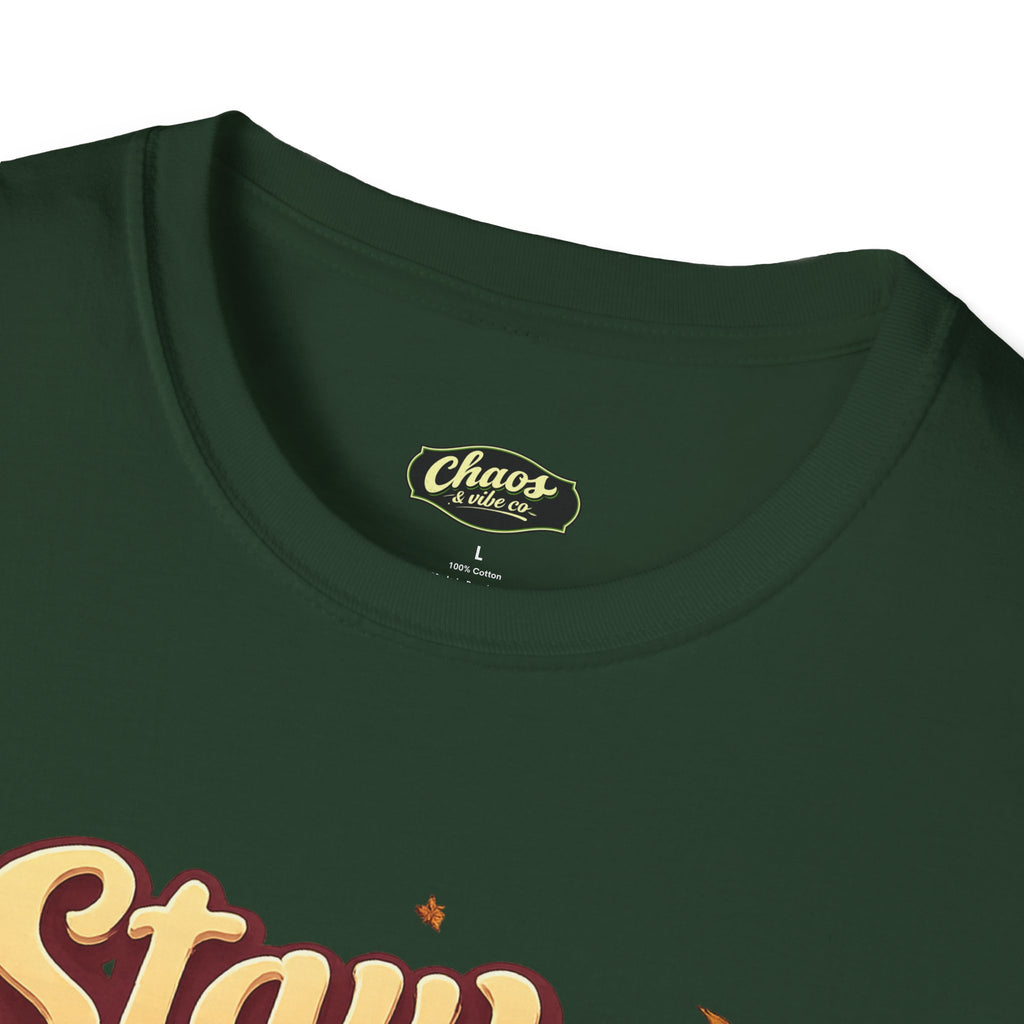 Stay Wild van sunset graphic T-Shirt | vintage camper adventure